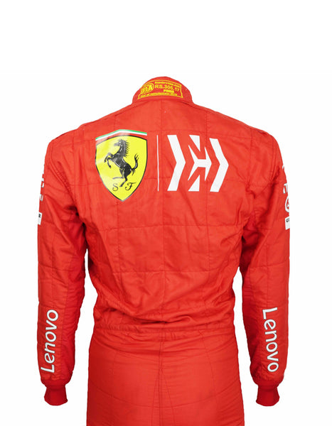Ferrari Racing Suit CIK/FIA Level 2 Approved F1 Charles