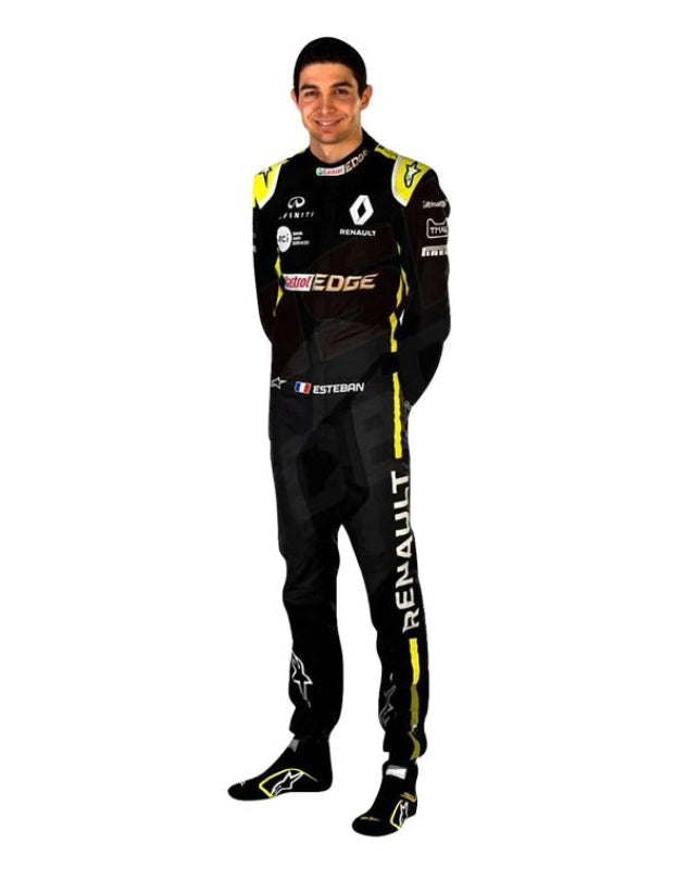2020 Esteban Ocon Renault F1 Go Kart Racing Suit – CIK/FIA Level 2 Approved