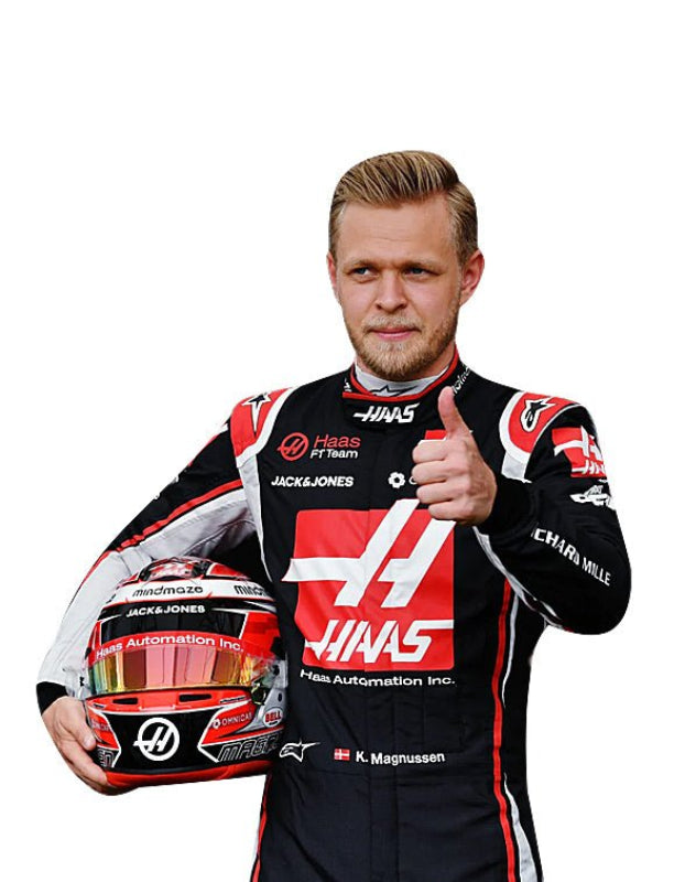 2020 Kevin Magnussen Black Haas F1 Go Kart Racing Suit – CIK/FIA Level 2 Approved