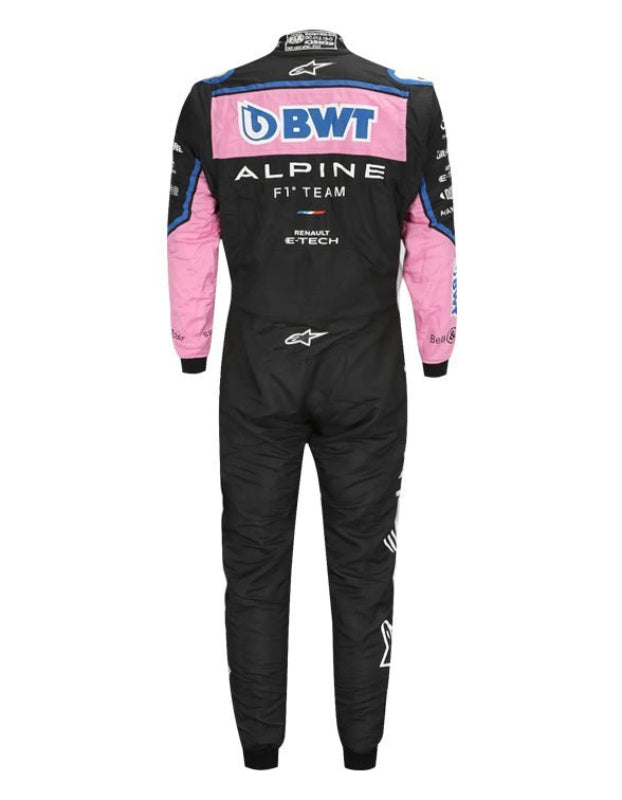 2022 Fernando Alonso F1 BWT Go Kart Racing Suit – CIK/FIA Level 2 Approved