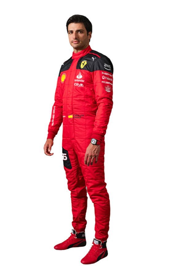 2023 Carlos Sainz Go Kart Racing Suit | CIK FIA Level 2 | Custom Sizes Available