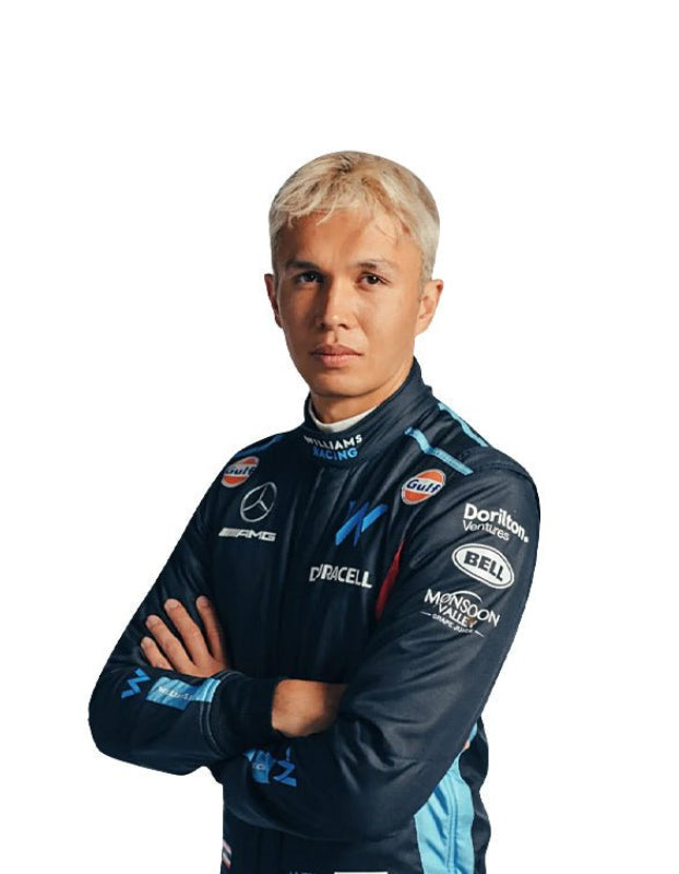 2023 Alexander Albon Williams F1 Go Kart Racing Suit – CIK/FIA Level 2 Approved