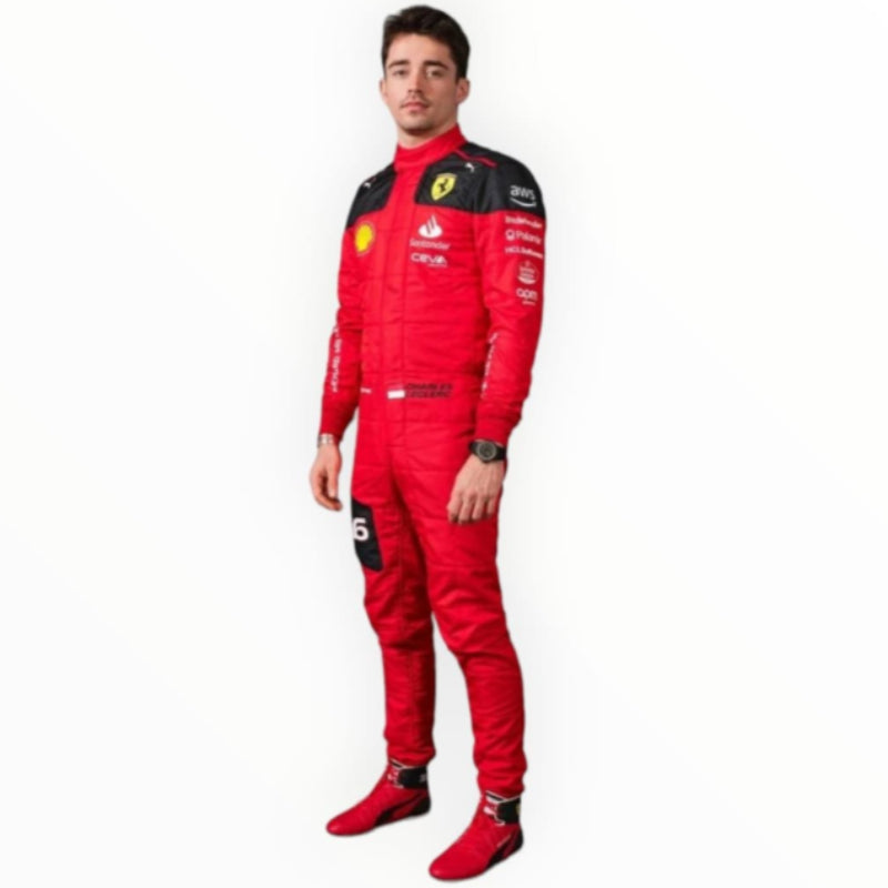 Carlos Sainz & Charles Leclerc 2023 Ferrari F1 Karting/Racing Suit – CIK/FIA Level 2