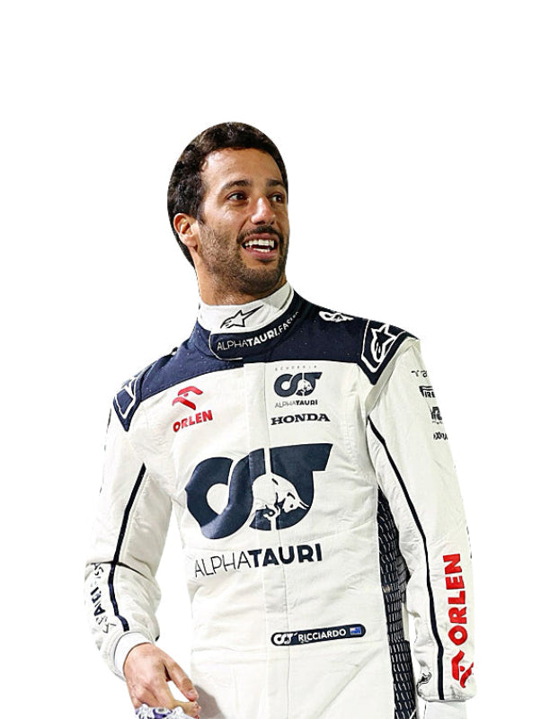2024 Daniel Ricciardo AlphaTauri F1 Go Kart Racing Suit – CIK/FIA Level 2 Approved