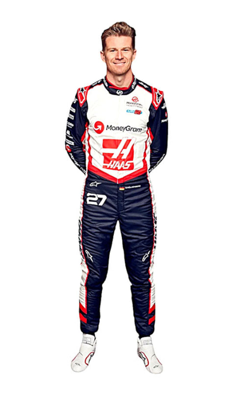 2024 Nico Hülkenberg Haas F1 Go Kart Racing Suit – CIK/FIA Level 2 Approved