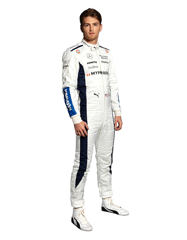 2024 Logan Sargeant Williams F1 Go Kart Racing Suit – CIK/FIA Level 2 Approved
