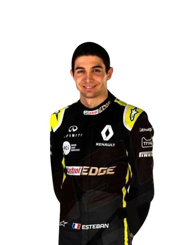 2020 Esteban Ocon Renault F1 Go Kart Racing Suit – CIK/FIA Level 2 Approved