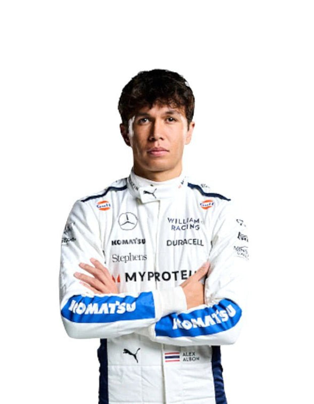 2024 Alexander Albon Williams F1 Go Kart Racing Suit – CIK/FIA Level 2 Approved