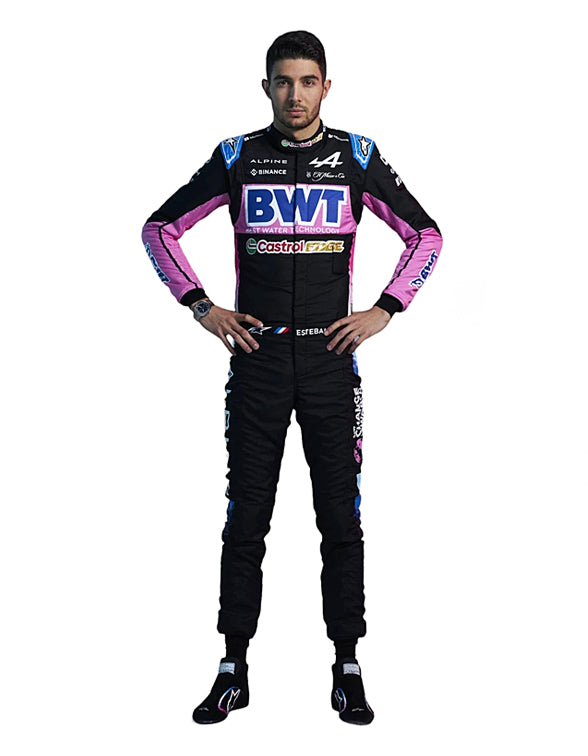 2024 Esteban Ocon British F1 Go Kart Racing Suit – CIK/FIA Level 2 Approved
