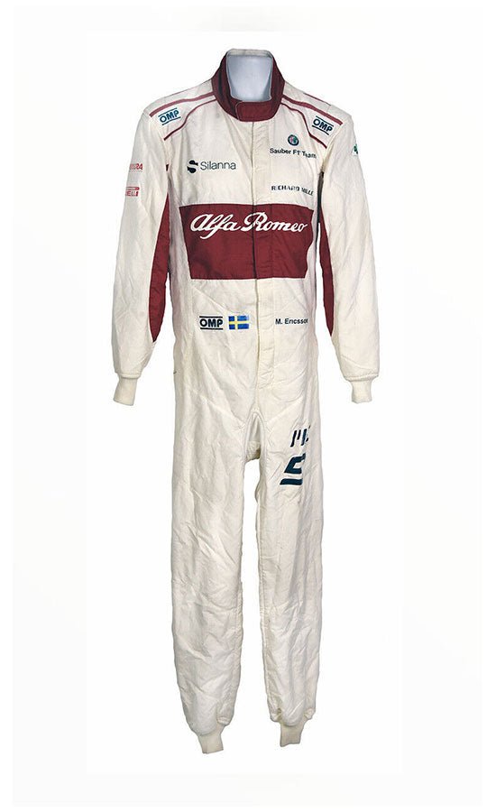 F1 Alfa Romeo Team Racing Suit CIK/FIA Level 2 Go Kart Racing Suit