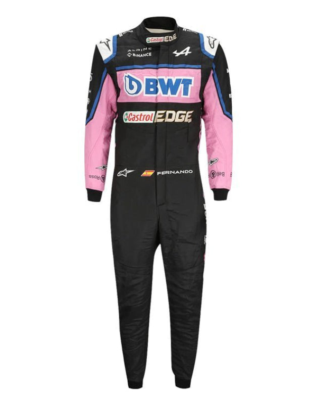2022 Fernando Alonso F1 BWT Go Kart Racing Suit – CIK/FIA Level 2 Approved