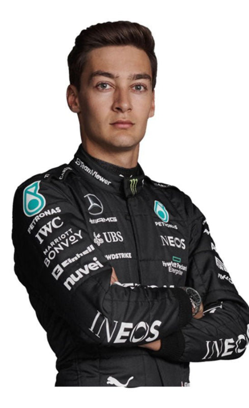 2023 George Russell Mercedes AMG Petronas Racing Suit – CIK/FIA Level ...