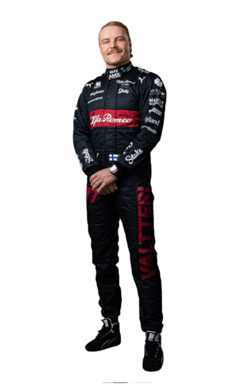 2023 Valtteri Bottas Alfa Romeo Go Kart Racing Suit – CIK/FIA Level 2 Approved