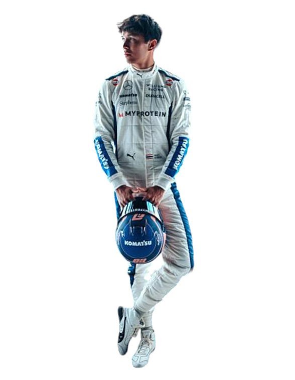 2024 Alexander Albon Williams F1 Go Kart Racing Suit – CIK/FIA Level 2 Approved